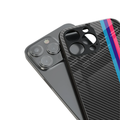 Carbon Fiber stylish phone case for iphone xr | glossy glass and slim fit