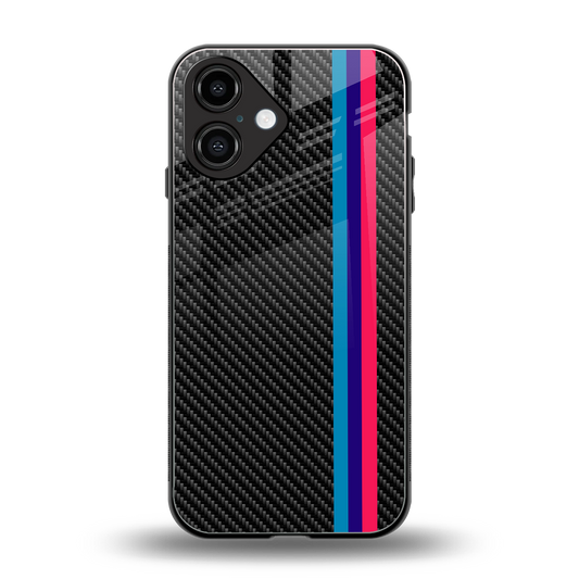 Carbon Fiber Phone Case for Iphone 16 | Glass Case