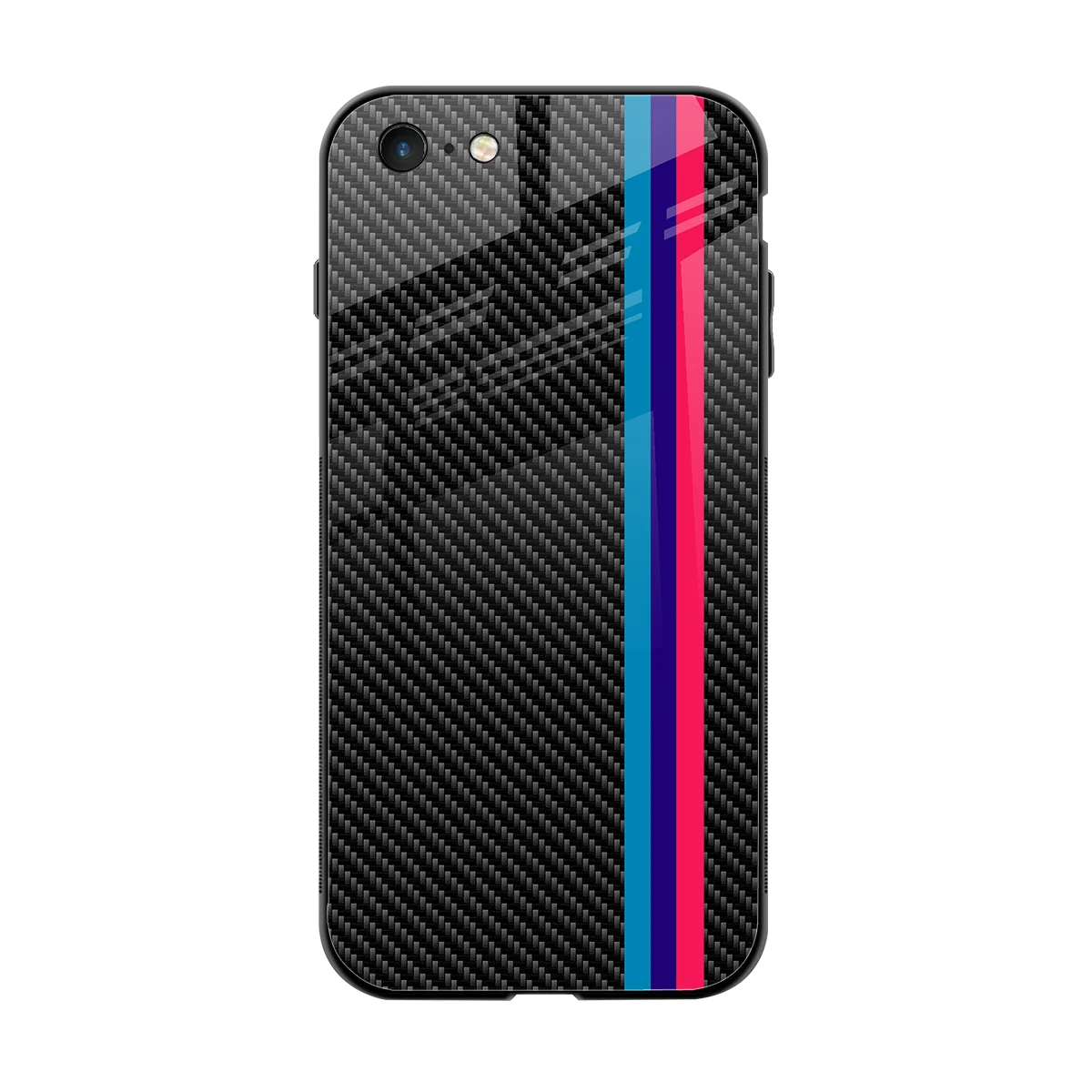 Carbon Fiber back phone cover | glass case for iphone 6s plus