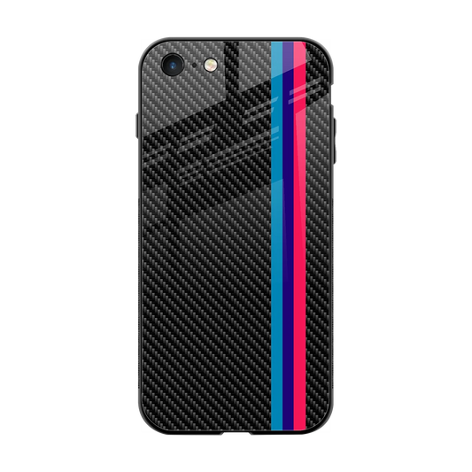 Carbon Fiber back phone cover | glass case for iphone 7