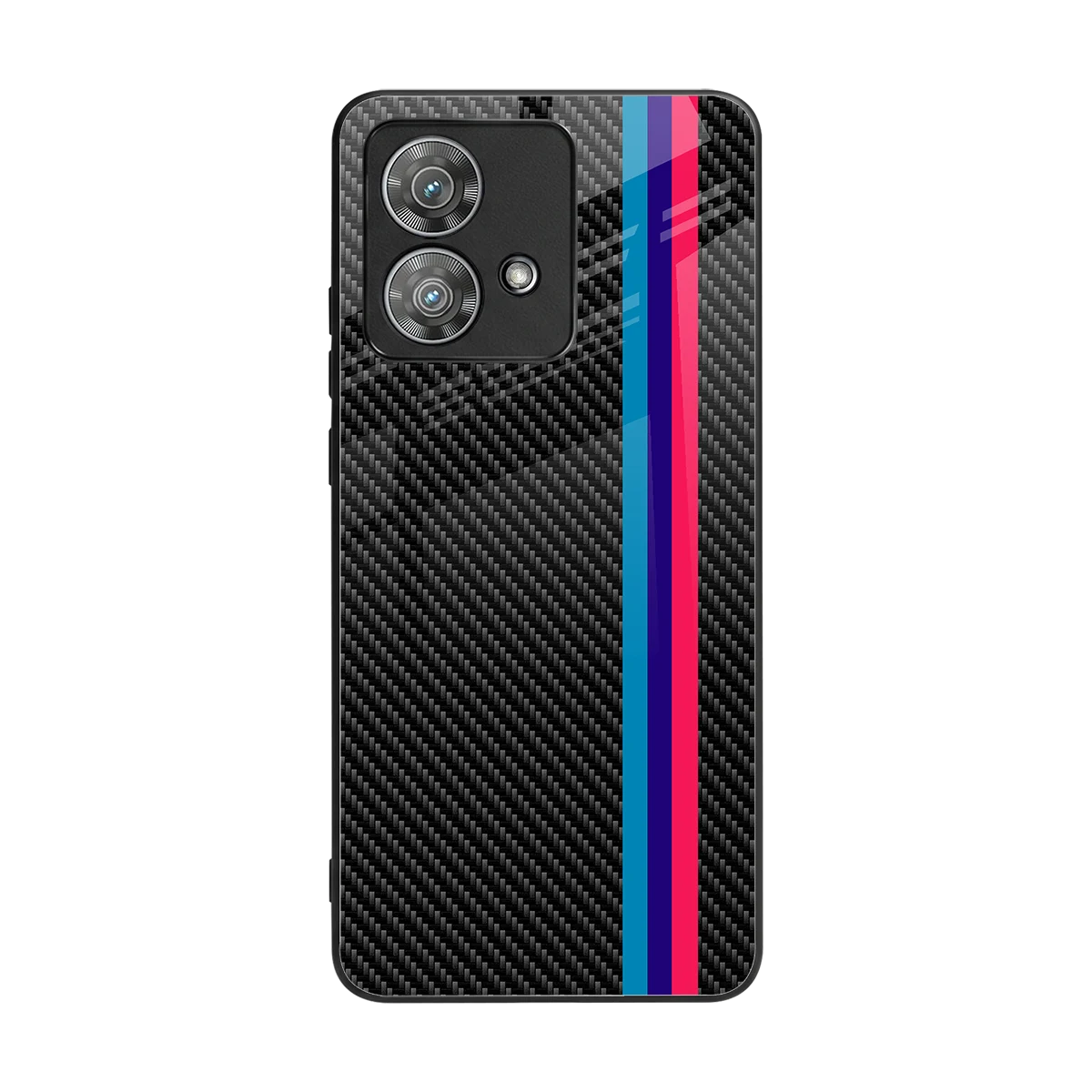Carbon Fiber back phone cover | glass case for motorola edge 40 neo 5g