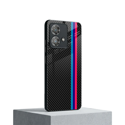 Carbon Fiber motorola edge 40 neo 5g mobile cover | shockproof glass phone case