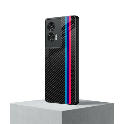 Carbon Fiber motorola edge 50 fusion mobile cover | shockproof glass phone case