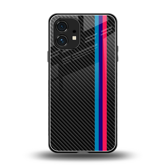 Carbon Fiber back phone cover | glass case for nothing phone 1