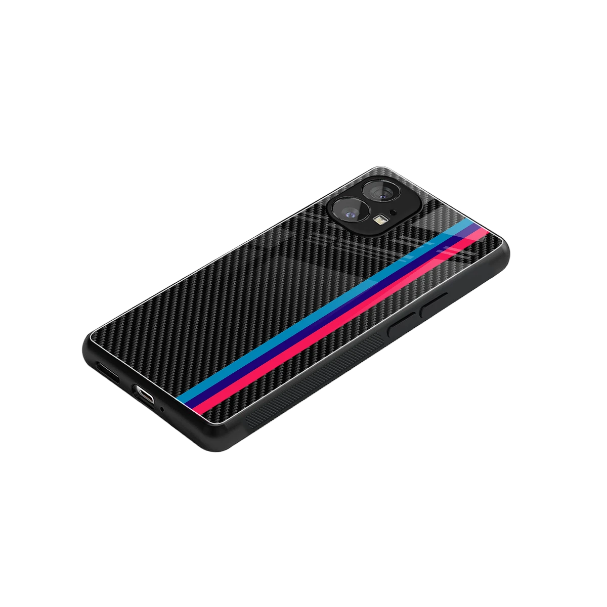 Carbon Fiber stylish phone case for nothing phone 1 | glossy glass and slim fit
