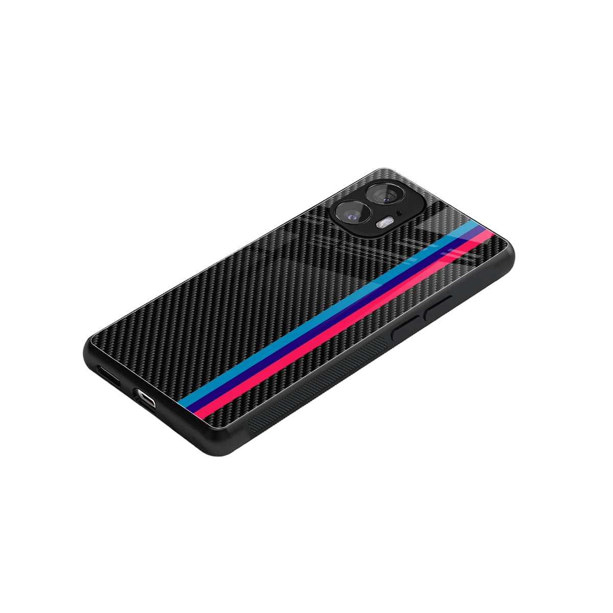 Carbon Fiber stylish phone case for nothing phone 2 | glossy glass and slim fit
