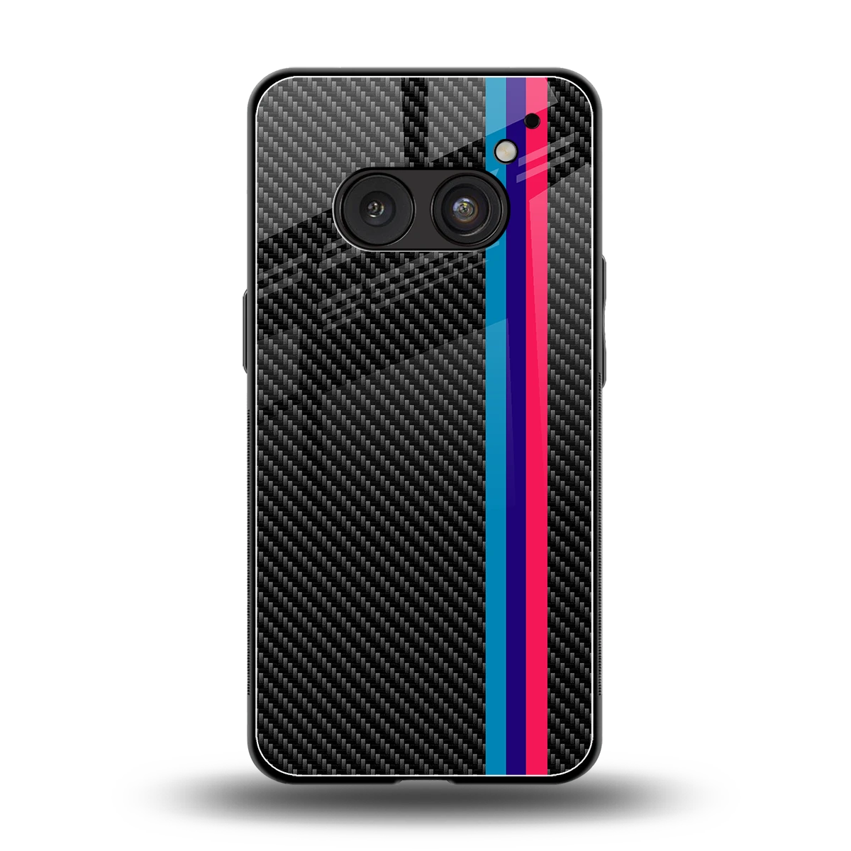 Carbon Fiber back phone cover | glass case for nothing phone 2a