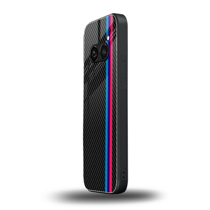 Carbon Fiber nothing phone 2a mobile cover | shockproof glass phone case