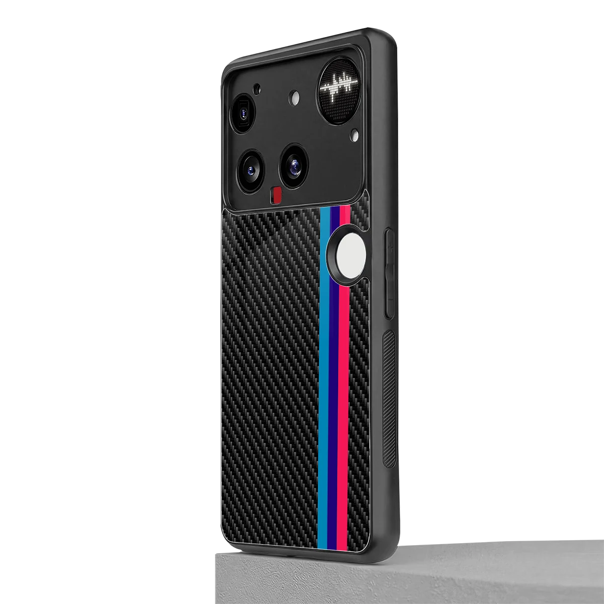 Carbon Fiber nothing phone 3 mobile cover | shockproof glass phone case