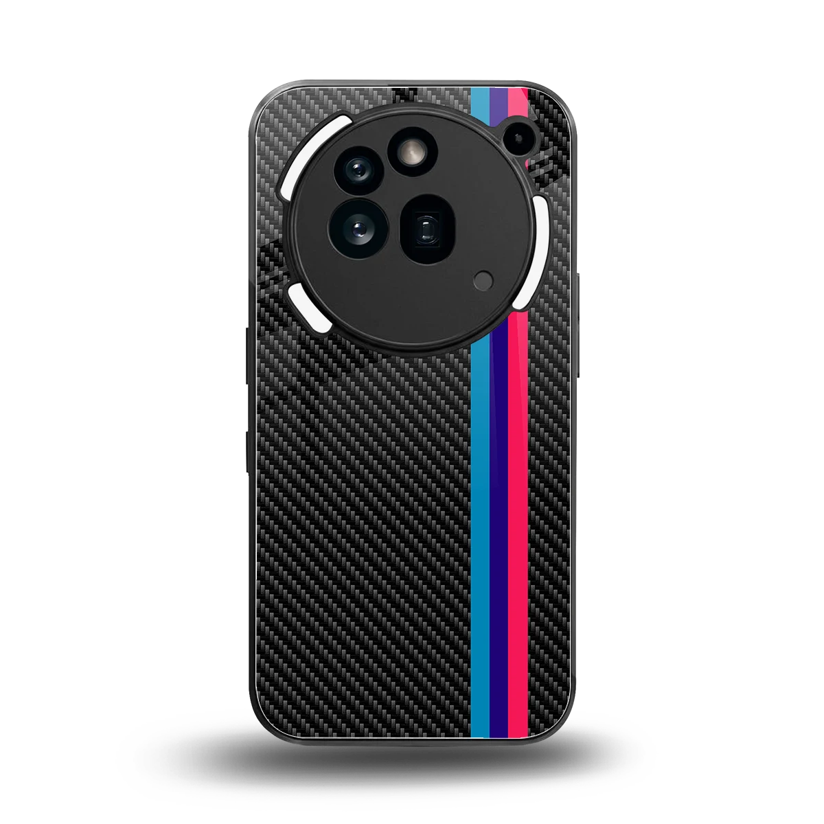 Carbon Fiber back phone cover | glass case for nothing phone 3a pro