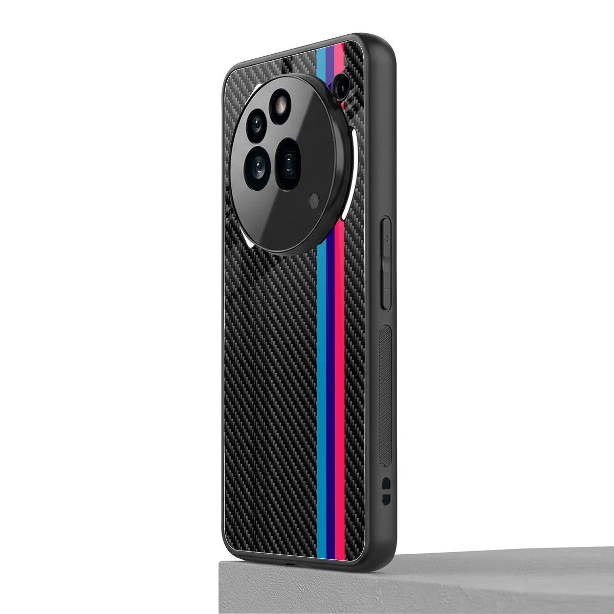 Carbon Fiber nothing phone 3a pro mobile cover | shockproof glass phone case