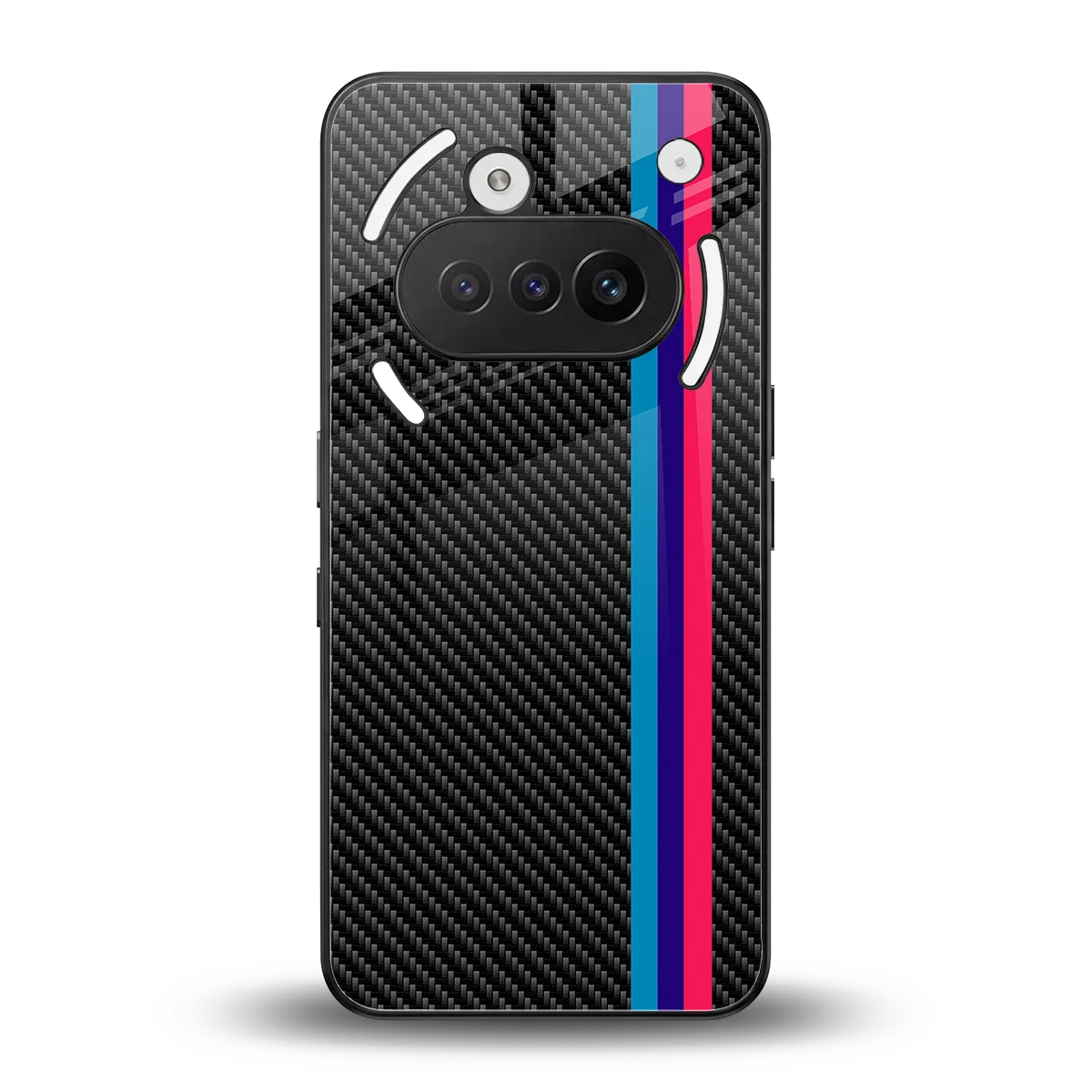 Carbon Fiber back phone cover | glass case for nothing phone 3a