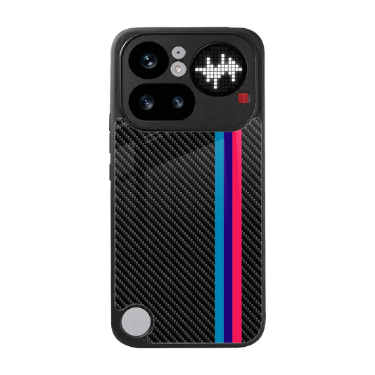 Carbon Fiber back phone cover | glass case for nothing phone 4a pro