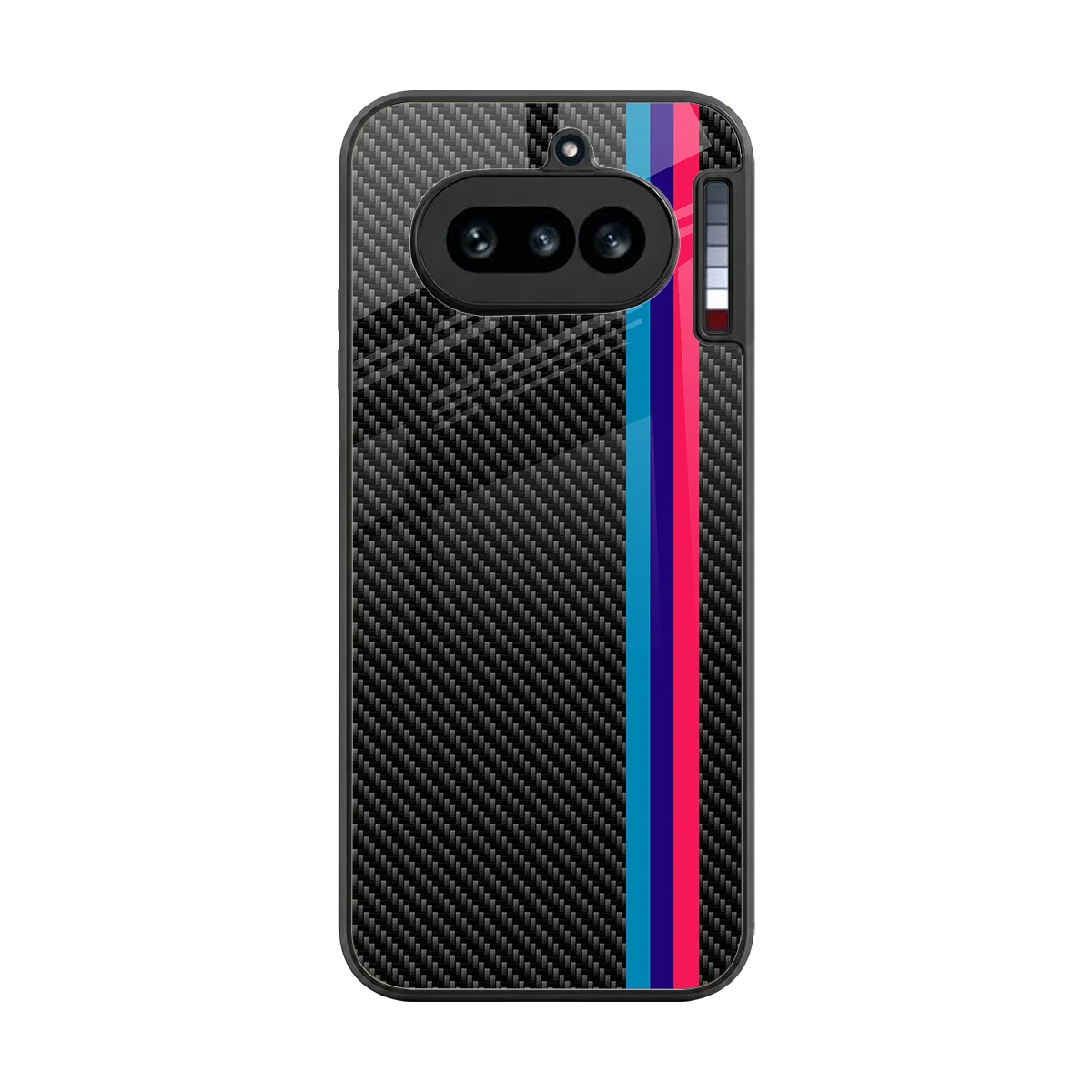Carbon Fiber back phone cover | glass case for nothing phone 4a