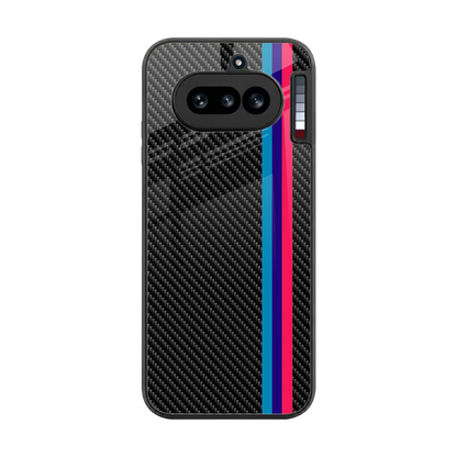 Carbon Fiber back phone cover | glass case for nothing phone 4a