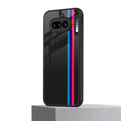 Carbon Fiber nothing phone 4a mobile cover | shockproof glass phone case
