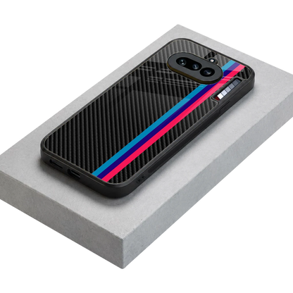 Carbon Fiber stylish phone case for nothing phone 4a | glossy glass and slim fit