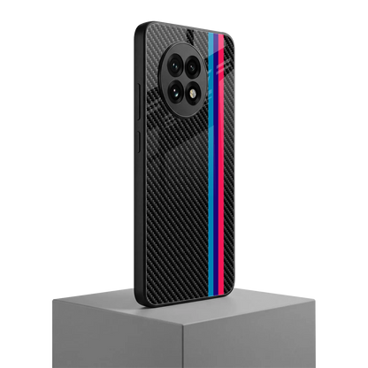 Carbon Fiber oneplus 13r mobile cover | shockproof glass phone case
