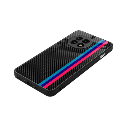 Carbon Fiber stylish phone case for oneplus 13r | glossy glass and slim fit
