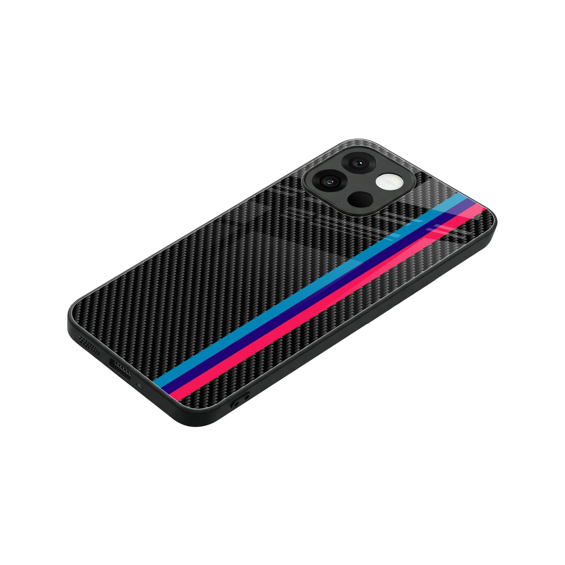 Carbon Fiber stylish phone case for oneplus 13s | glossy glass and slim fit