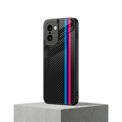 Carbon Fiber oneplus 15r mobile cover | shockproof glass phone case