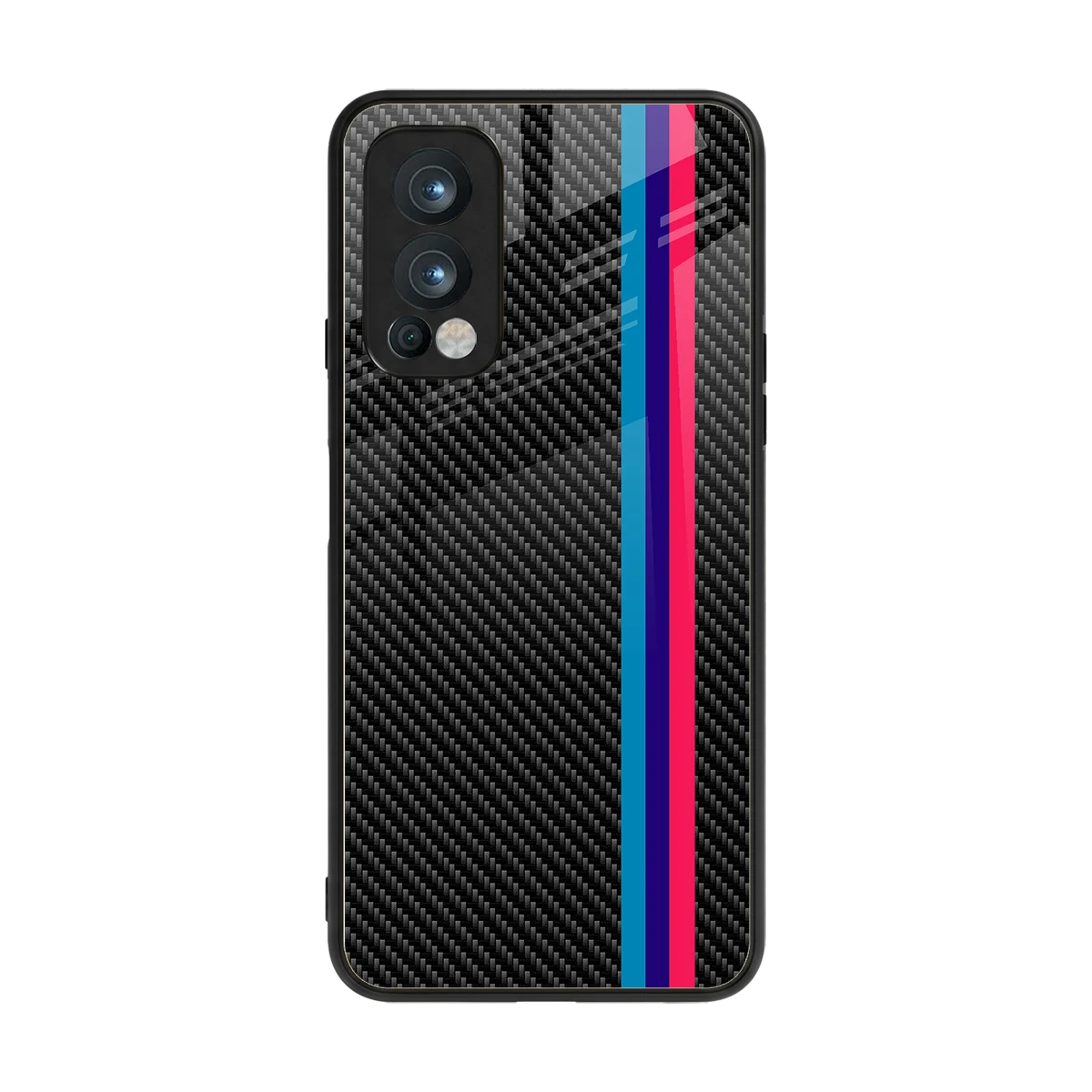 Carbon Fiber back phone cover | glass case for oneplus nord 2