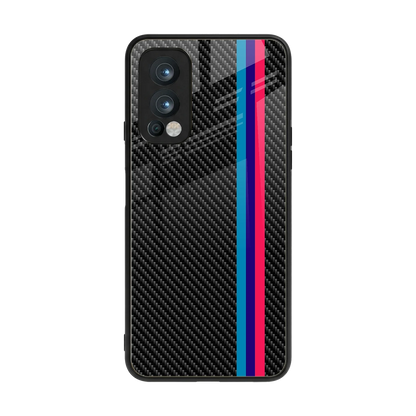 Carbon Fiber back phone cover | glass case for oneplus nord 2