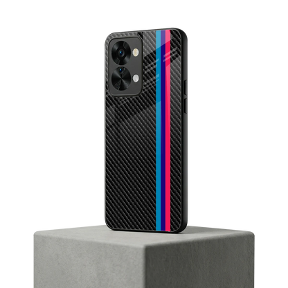 Carbon Fiber oneplus nord 2t mobile cover | shockproof glass phone case