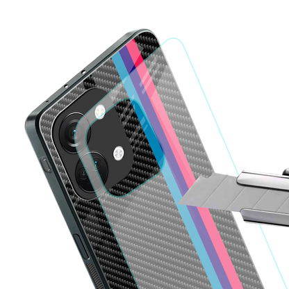 Carbon Fiber stylish phone case for oneplus nord 3 | glossy glass and slim fit