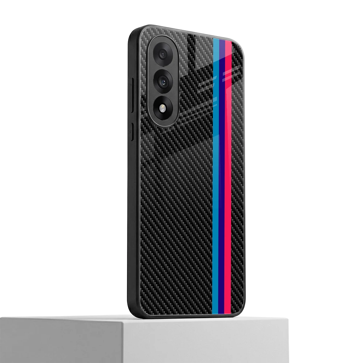 Carbon Fiber oneplus nord 5 mobile cover | shockproof glass phone case