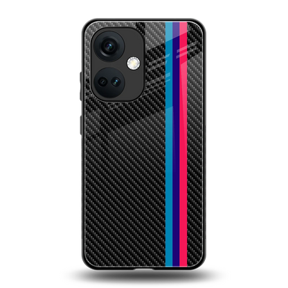 Carbon Fiber back phone cover | glass case for oneplus nord ce 3