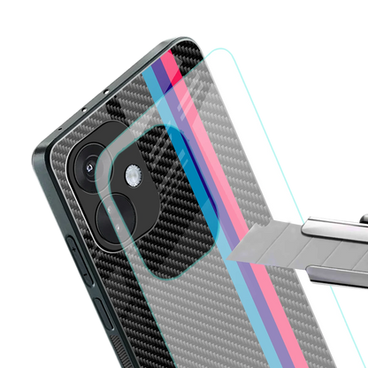 Carbon Fiber stylish phone case for oneplus nord ce 3 | glossy glass and slim fit