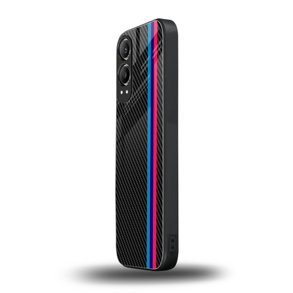 Carbon Fiber oneplus nord ce 4 lite mobile cover | shockproof glass phone case