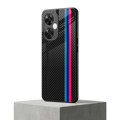 Carbon Fiber oneplus nord ce 3 lite mobile cover | shockproof glass phone case