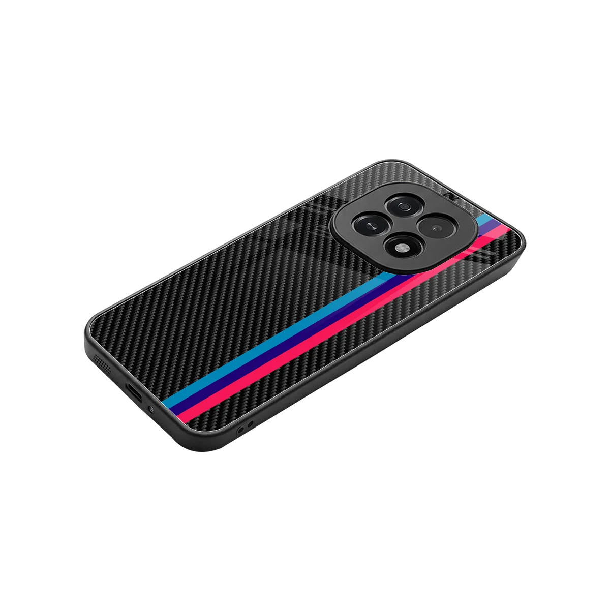 Carbon Fiber stylish phone case for oppo f29 5g | glossy glass and slim fit
