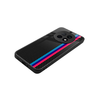 Carbon Fiber stylish phone case for oppo f29 pro 5g | glossy glass and slim fit