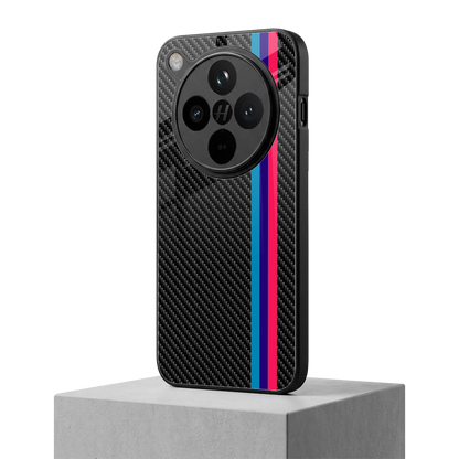 Carbon Fiber oppo find x8 mobile cover | shockproof glass phone case