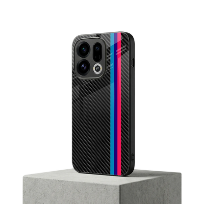 Carbon Fiber oppo find x9 mobile cover | shockproof glass phone case