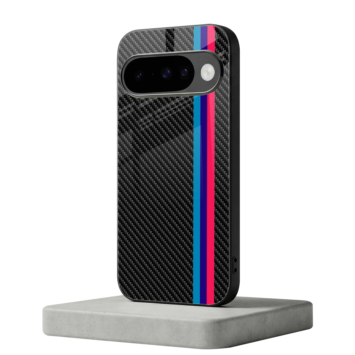Carbon Fiber google pixel 10 mobile cover | shockproof glass phone case
