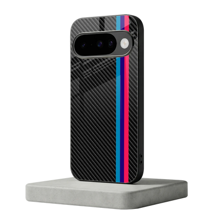 Carbon Fiber google pixel 10 mobile cover | shockproof glass phone case