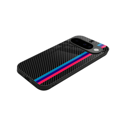 Carbon Fiber stylish phone case for google pixel 10 | glossy glass and slim fit
