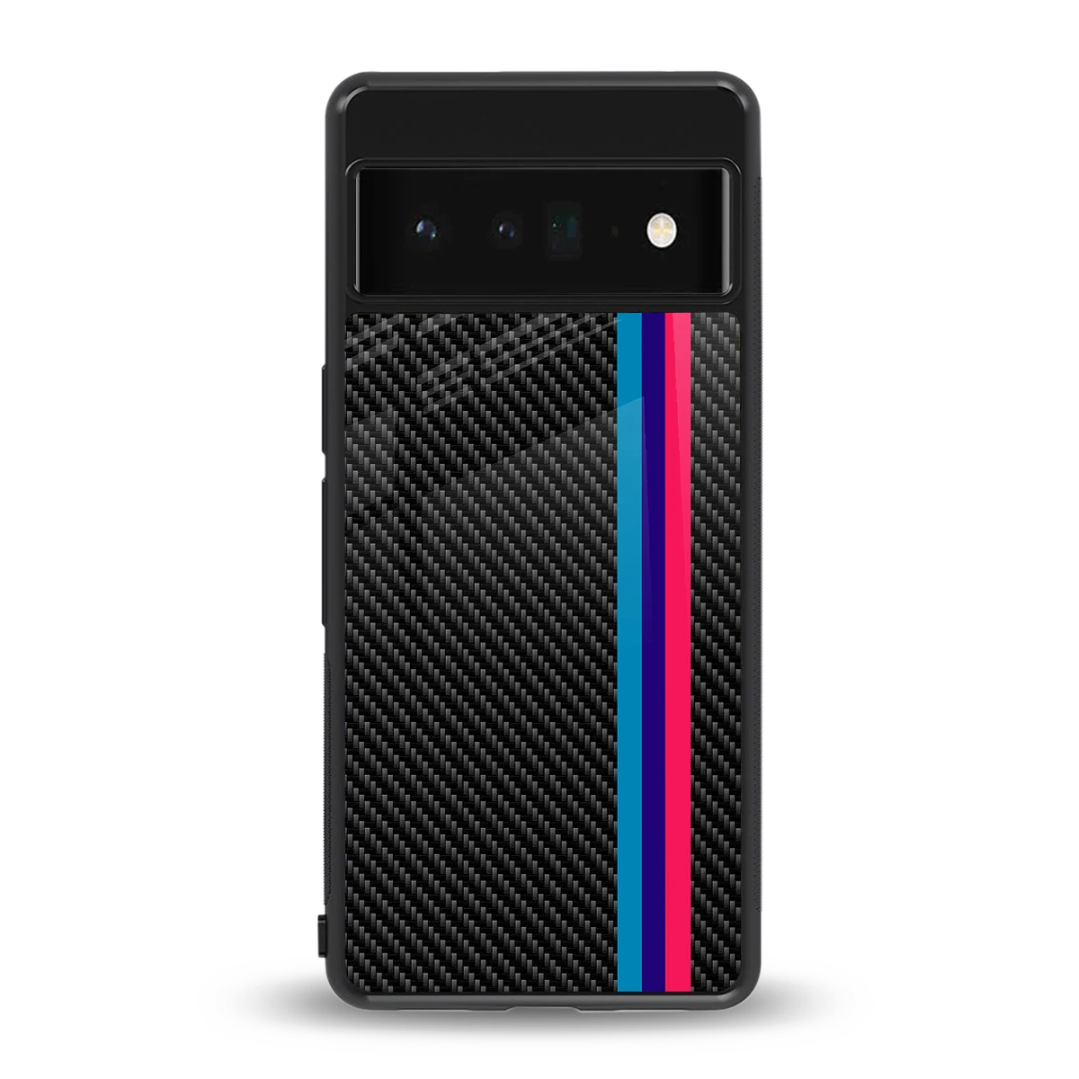 Carbon Fiber back phone cover | glass case for google pixel 6 pro