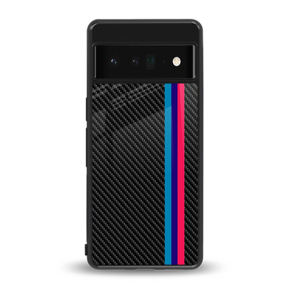 Carbon Fiber back phone cover | glass case for google pixel 6 pro
