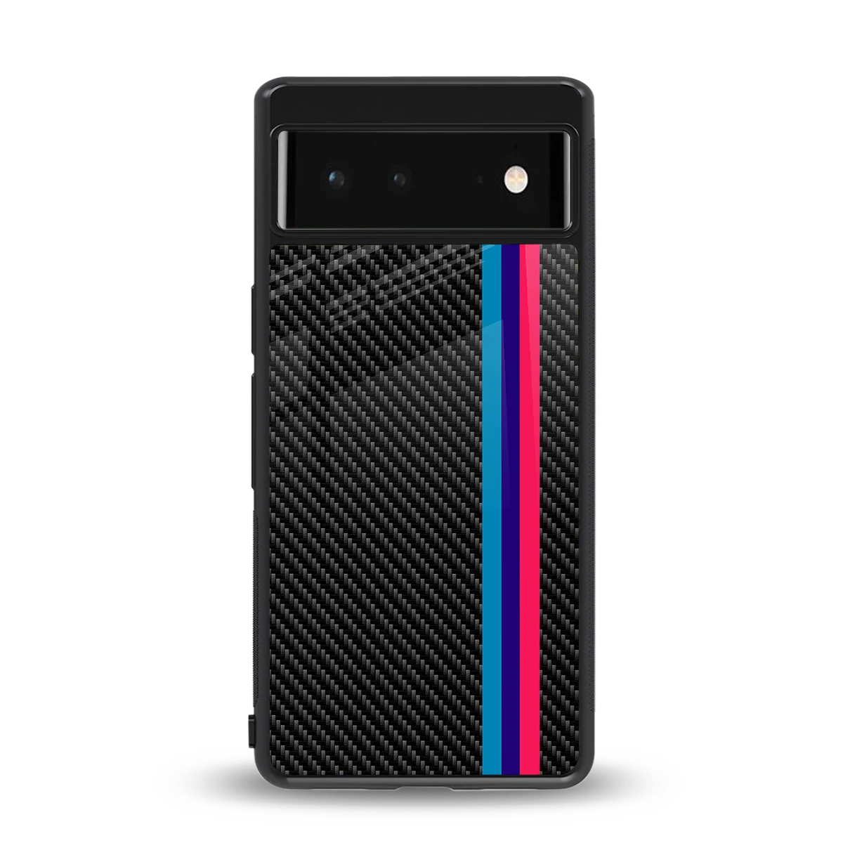 Carbon Fiber back phone cover | glass case for google pixel 6a