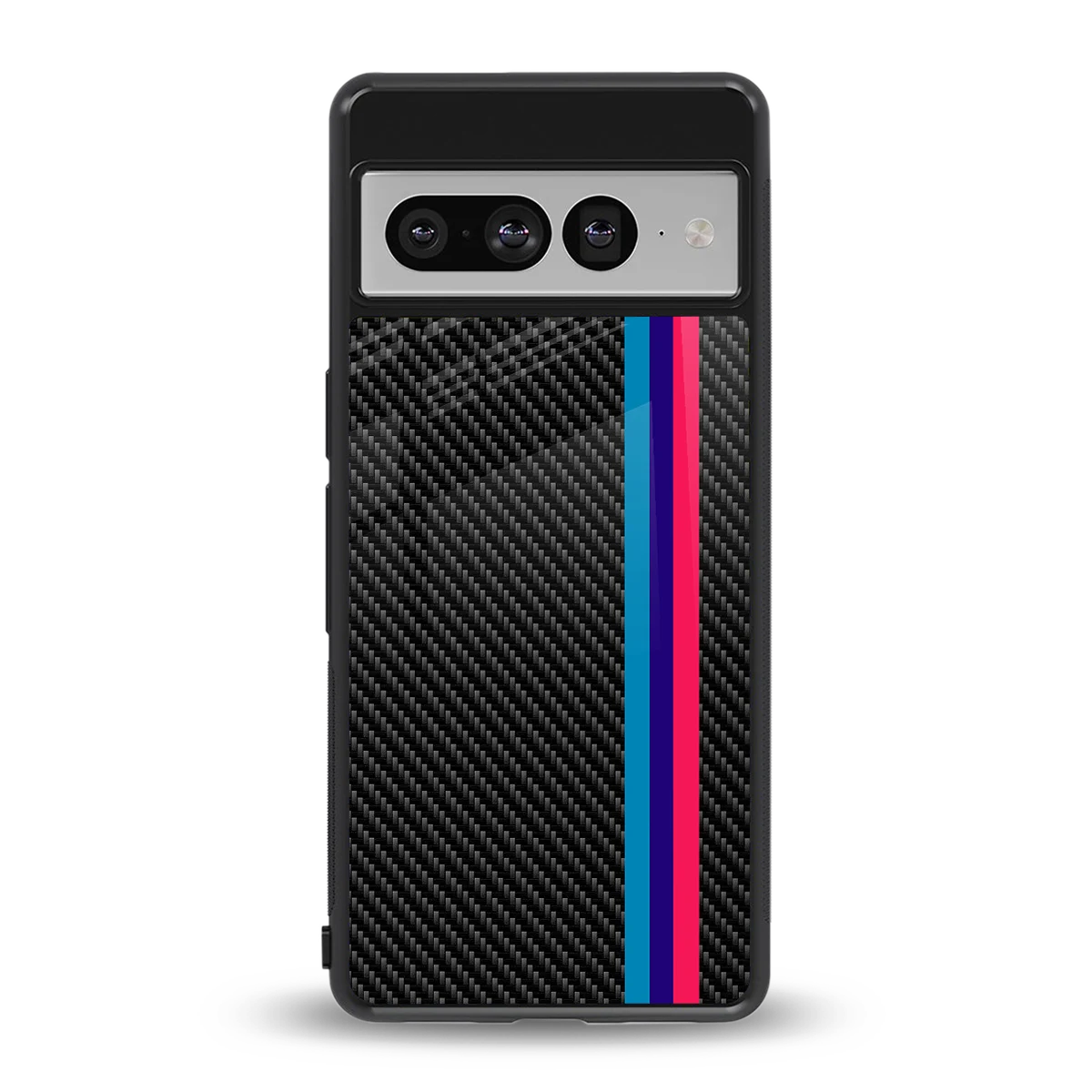 Carbon Fiber back phone cover | glass case for google pixel 7 pro