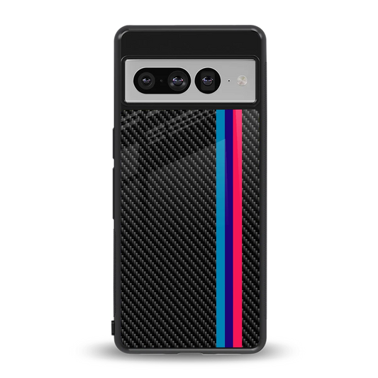 Carbon Fiber back phone cover | glass case for google pixel 7 pro