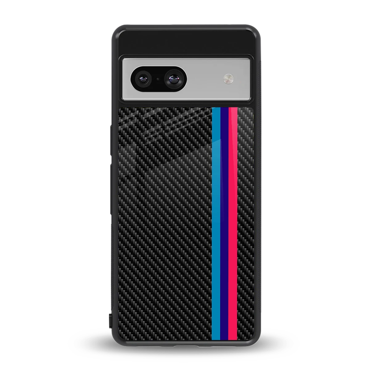 Carbon Fiber back phone cover | glass case for google pixel 7a