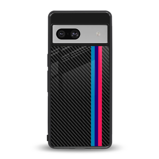 Carbon Fiber back phone cover | glass case for google pixel 7