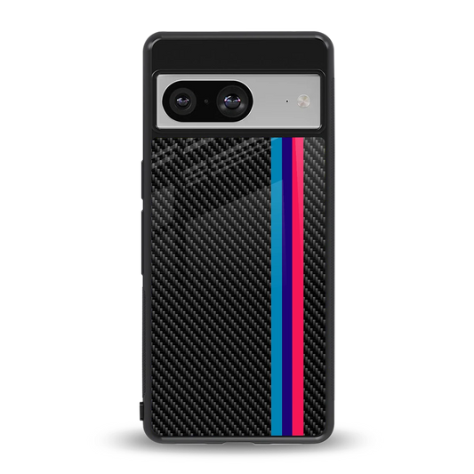 Carbon Fiber back phone cover | glass case for google pixel 8