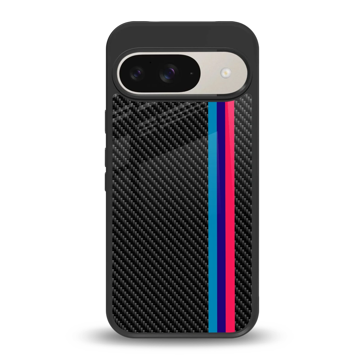 Carbon Fiber back phone cover | glass case for google pixel 9